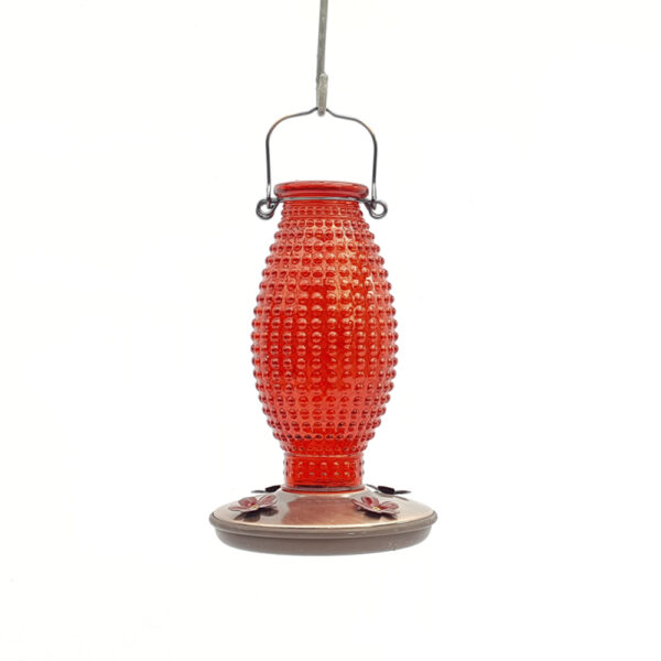 Hobnail Vintage Hummingbird Feeder