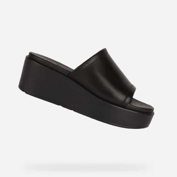 Geox Xand Wedge Platform Sandal