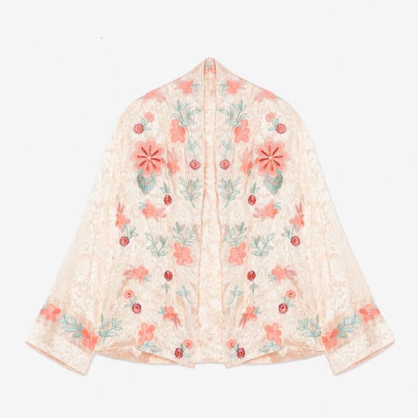 Short Flower Kimono