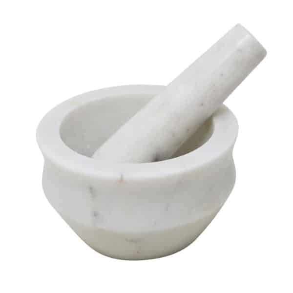 Marble Mortar and Pestle